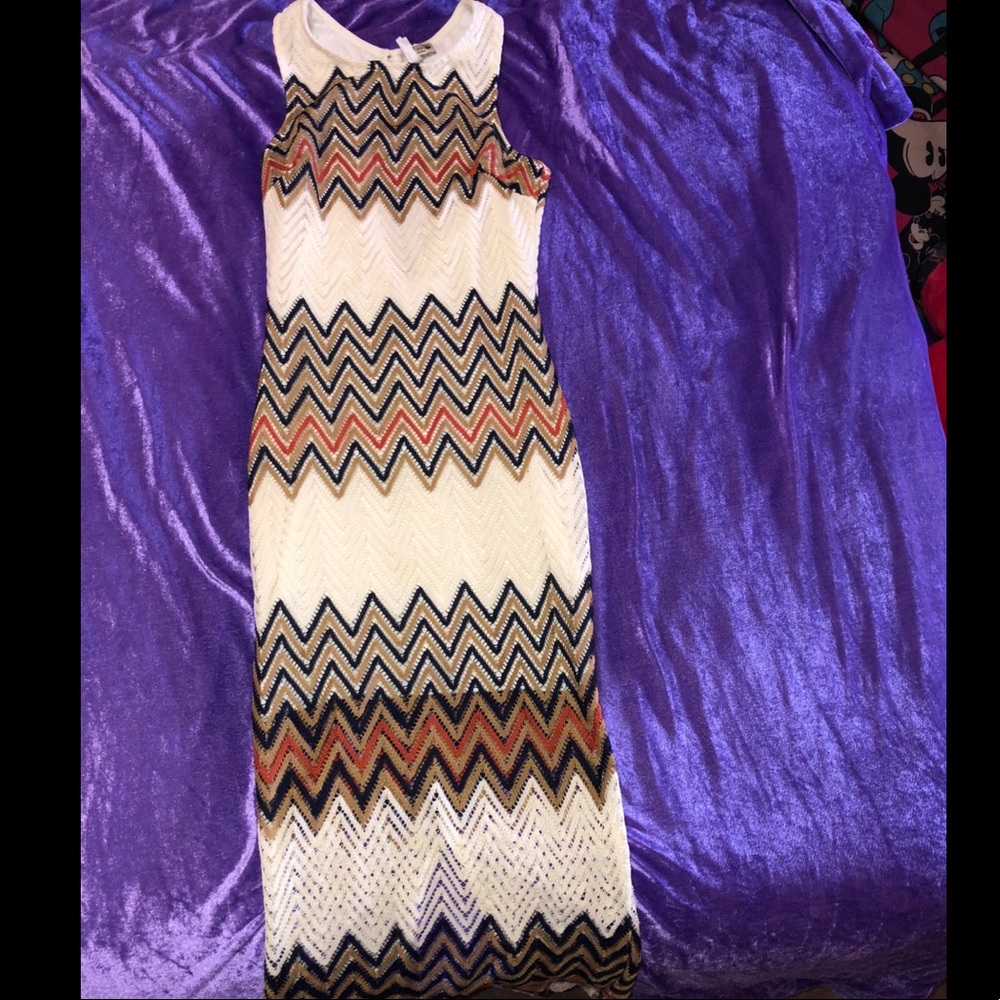 Open back. Form fitting dress. Size small.